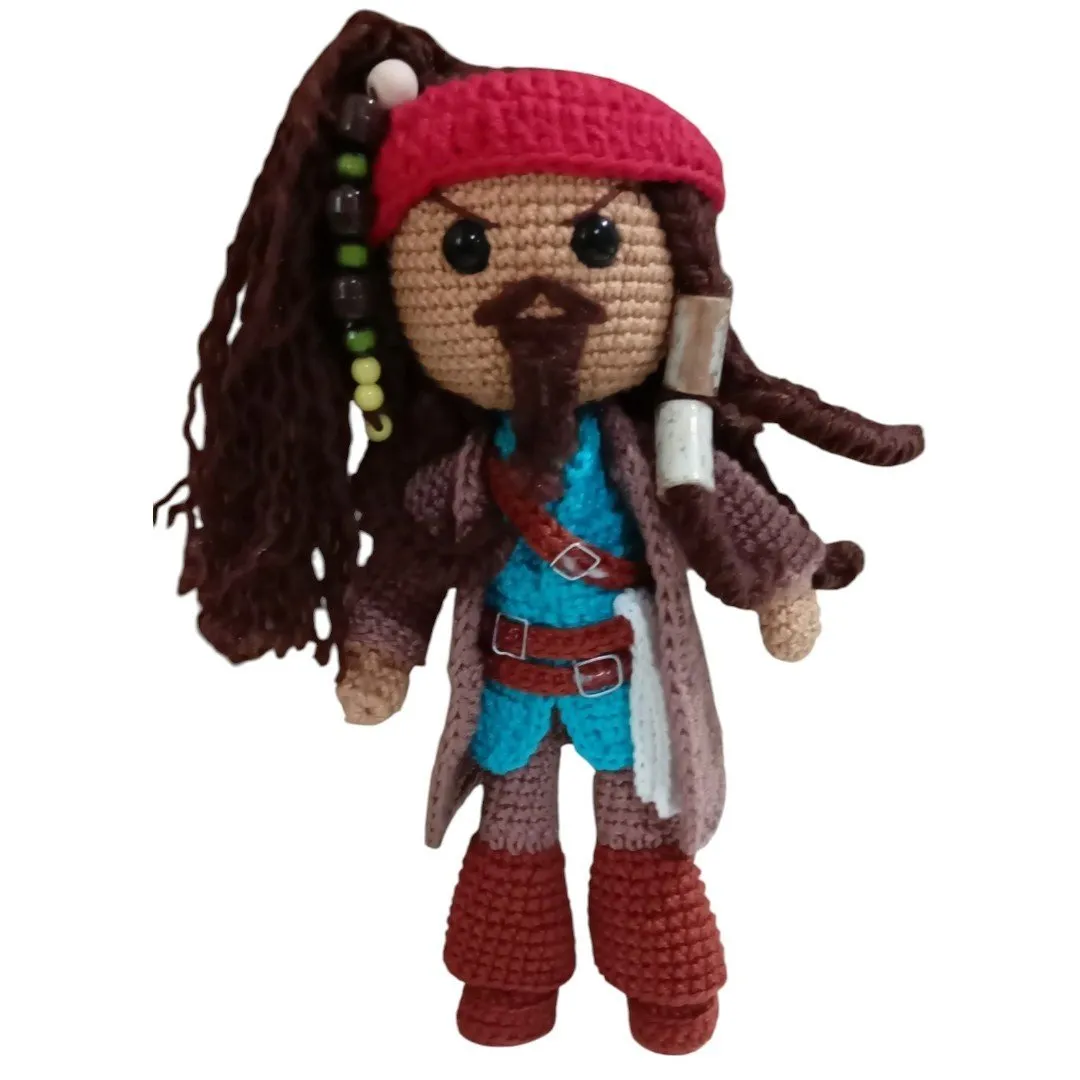 Jack sparrow amigurumi - foto 5