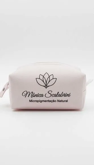Necessaire Mini Box - Brinde Corporativo - artesanato feito à mão por Innovare Studio