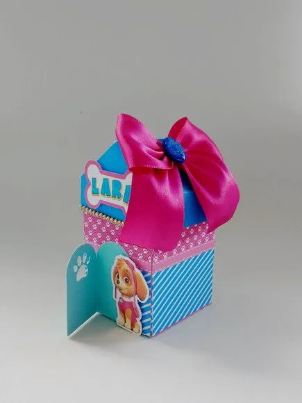 Caixa Casinha Patrulha Canina Rosa Sky - foto 2