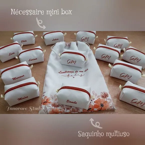 Necessaire Mini Box e Saquinho Multiuso - foto 2