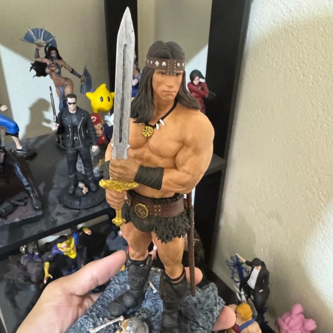 Boneco Conam o Barbaro Action Figure Colecionaveis - artesanato feito à mão por 3D BILLA