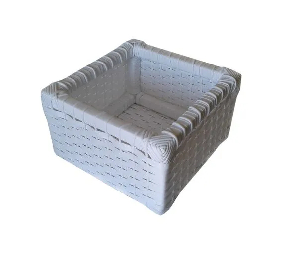 Cesto Sintético Branco 30x30x20 - foto 3