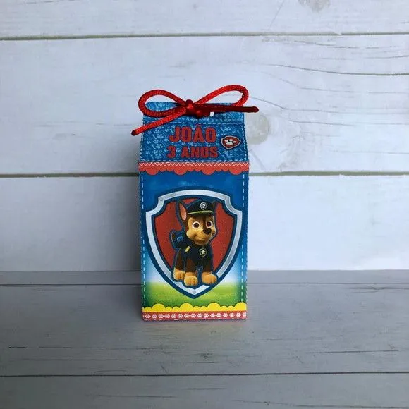 Mini Caixa Milk Patrulha Canina - foto 2
