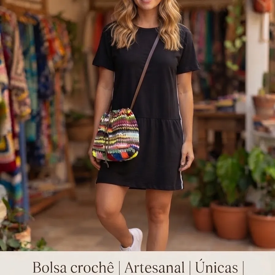 Bolsa Crochê Inspiração Miu Miu - foto 2