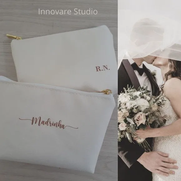 Necessaire personalizada - artesanato feito à mão por Innovare Studio