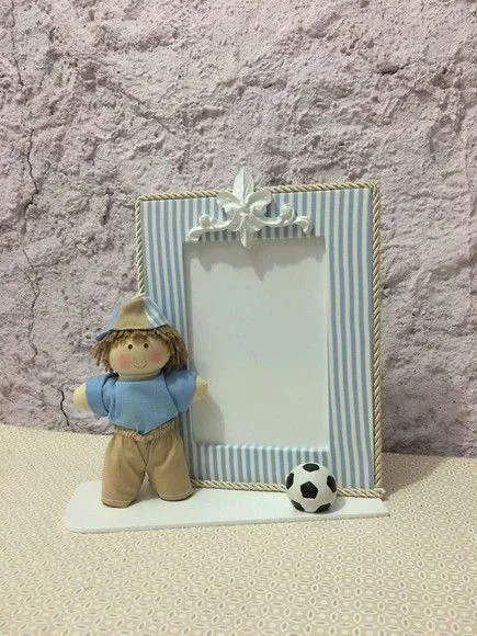 Porta retrato - artesanato feito à mão por Ateliê cantinho do bebê