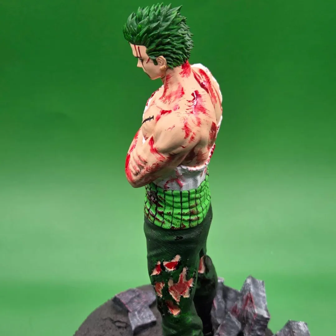 Figura de Ação Roronoa Zoro - One Piece - Action Figure Zoro Colecionavel estatua - foto 4