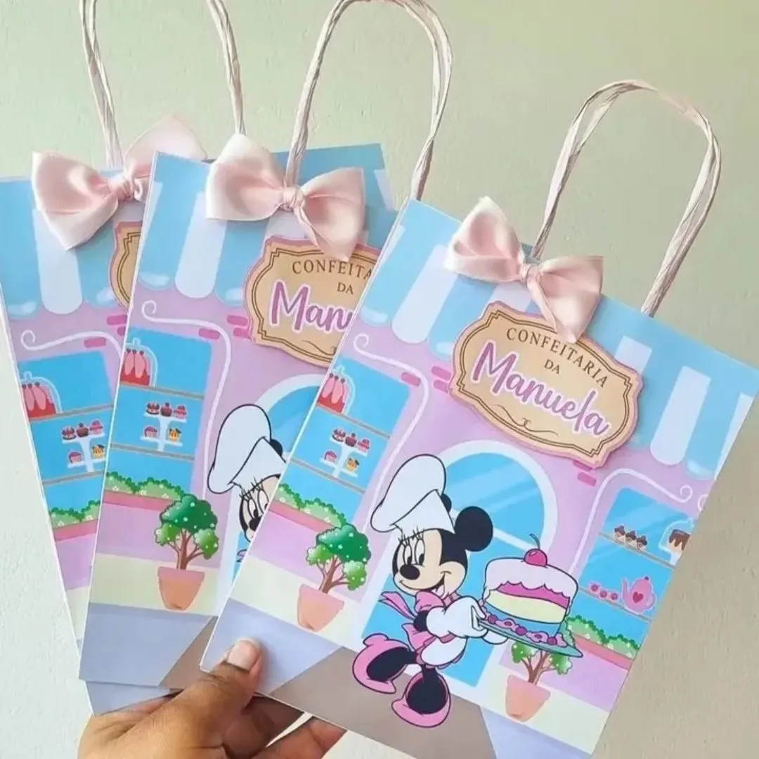 sacolinha personalizada - artesanato de ateliê Rocha