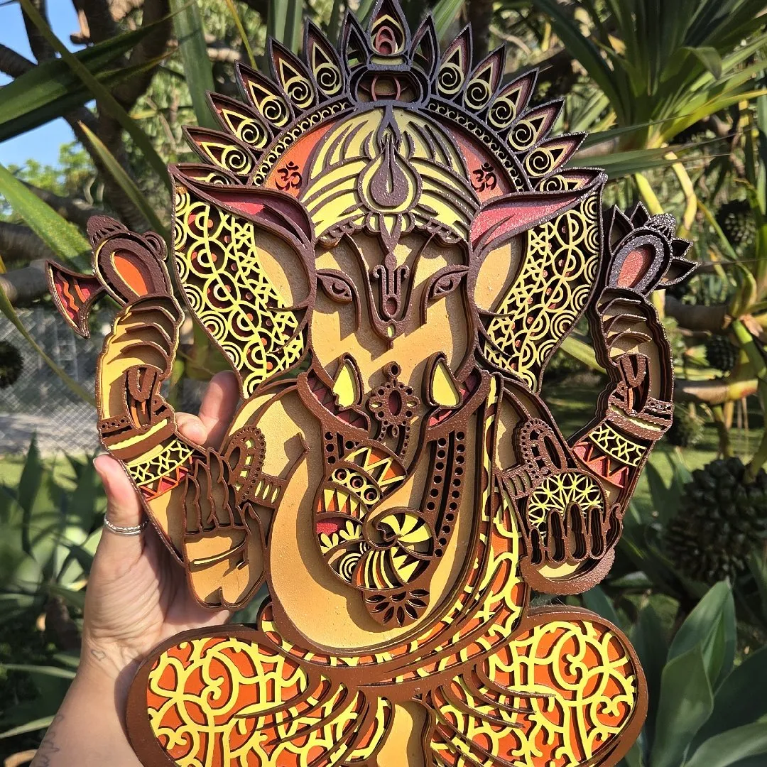 Mandala Ganesha 3D - foto 3