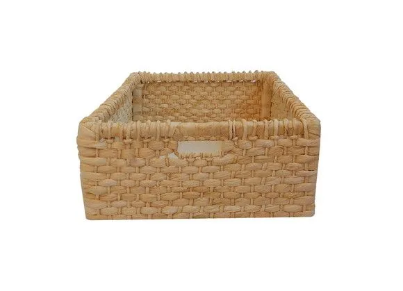 Kit 2 Gavetas Palha Milho Natural 25x40x11