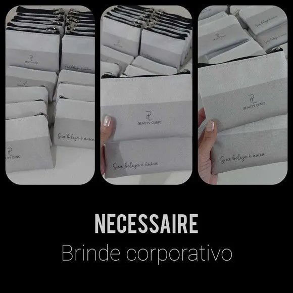 Necessaire Slim Personalizada - artesanato feito à mão por Innovare Studio