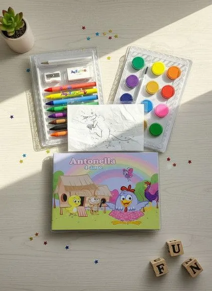 Estojo de Pintura - Galinha Pintadinha Personalizado