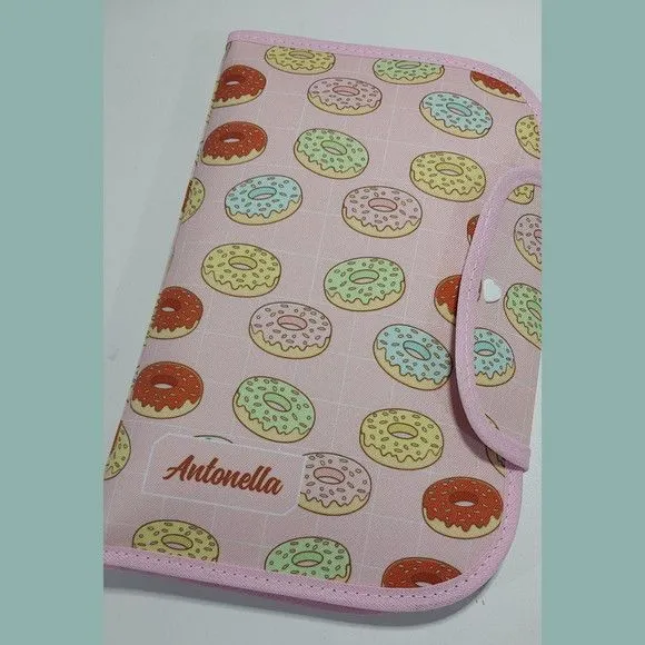 Necessaire para Kit Higiene - Rosquinha - artesanato feito à mão por Innovare Studio