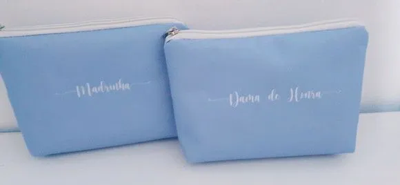 Necessaire personalizada Azul Serenity - foto 4
