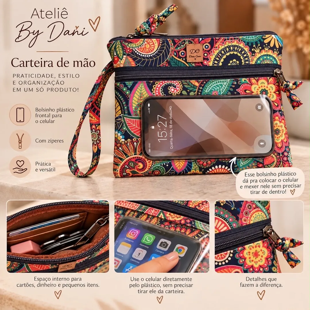 Carteira de Celular - foto 2