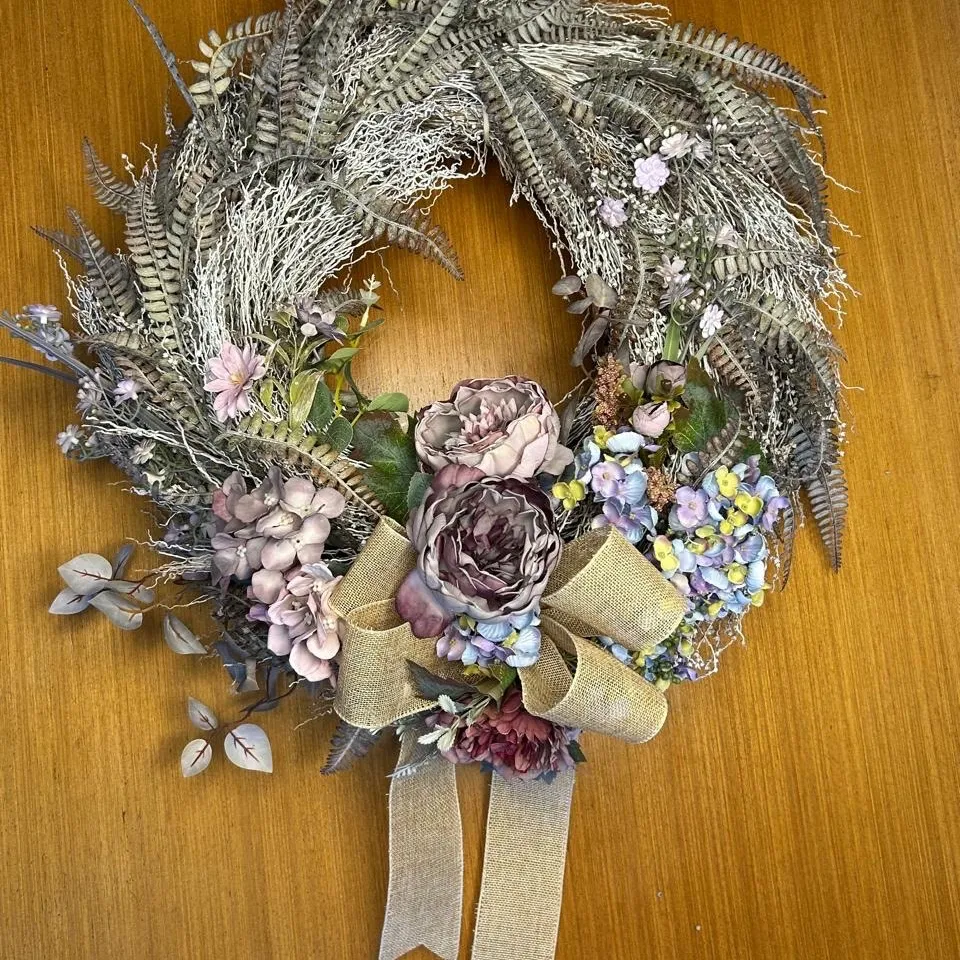Guirlanda de Porta - artesanato feito à mão por Sida Decor - Mãos que criam