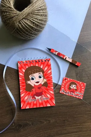 Bloquinho Frozen Personalizado - artesanato feito à mão por Mi Papelaria Criativa