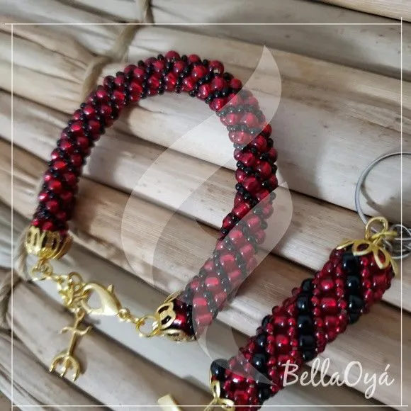 Pulseira e Chaveiro de Chicote - Pombagira - foto 3