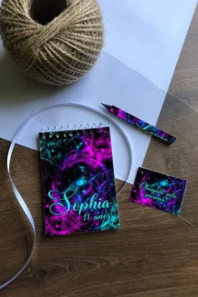 Bloquinho Neon Personalizado