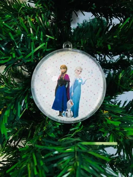 Bolinha de Natal Frozen 2 - foto 2