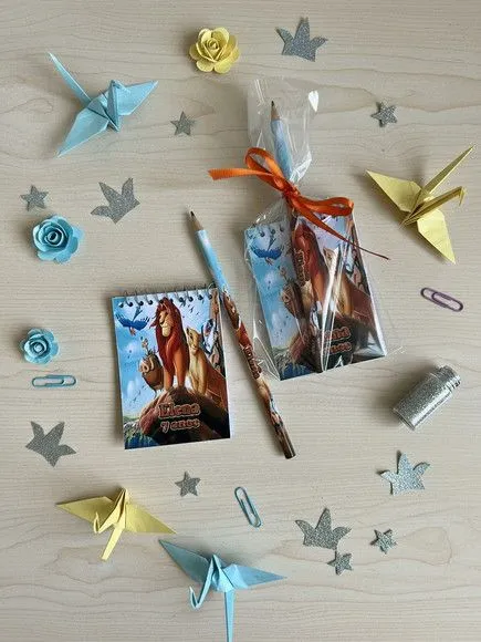 Bloquinho - Rei Leao Personalizado - artesanato feito à mão por Mi Papelaria Criativa