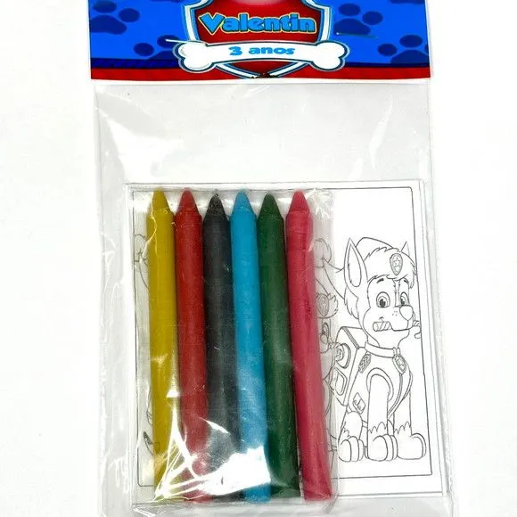 Kit Giz de Cera Patrulha Canina Personalizado - foto 2