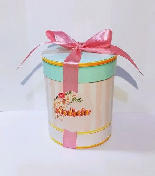 Caixinha com balas dia das mães