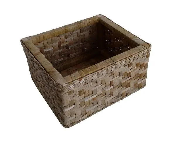 Taboa Cesto Natural 50x50x25 - artesanato de Mundo Urbano
