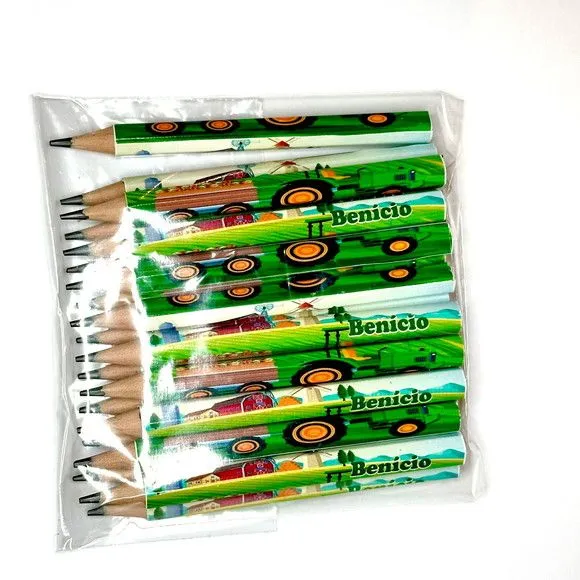 Mini Lápis Fazendinha Trator Personalizado - foto 2