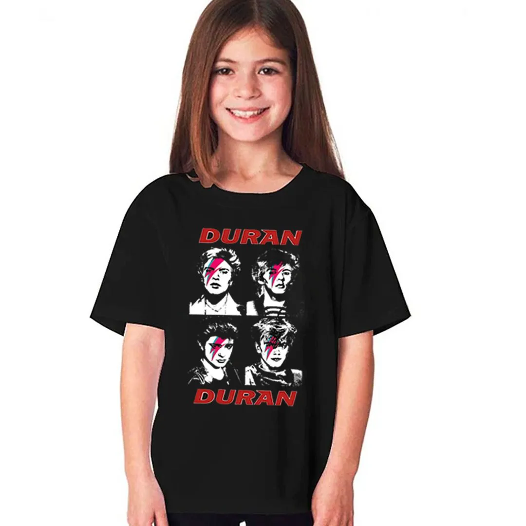 Camiseta infantil Duran Duran , estampa exclusiva, 100% algodão - foto 2