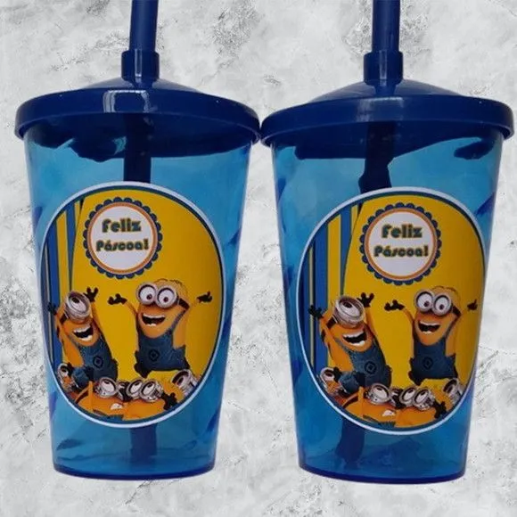 Copo Twister - Minnions Personalizado