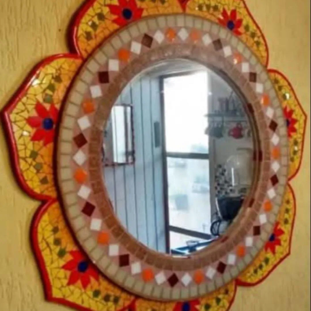 🌺 Moldura em  Mosaico Flor de Mandala - foto 2