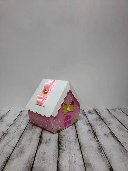 Casinha De Passarinho Minnie Rosa