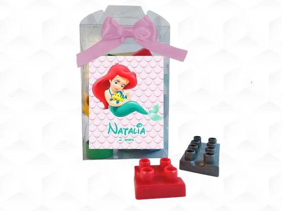 Bloco de Montar Ariel Personalizada - artesanato feito à mão por creativitybynina