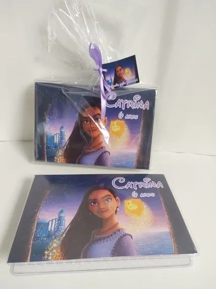 Estojo de Pintura Wish Disney Personalizado - artesanato feito à mão por creativitybynina
