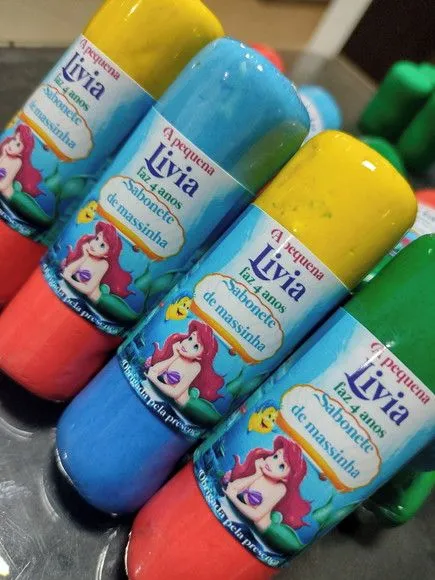 Sabonete Mágico Lembrancinha Infantil Personalizada - foto 4