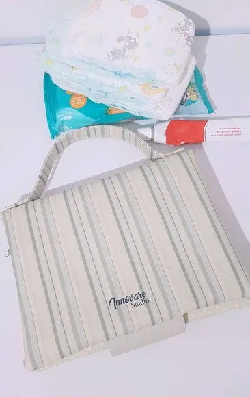 Kit higiene do bebê- Porta fraldas e lenço umedecido - foto 2