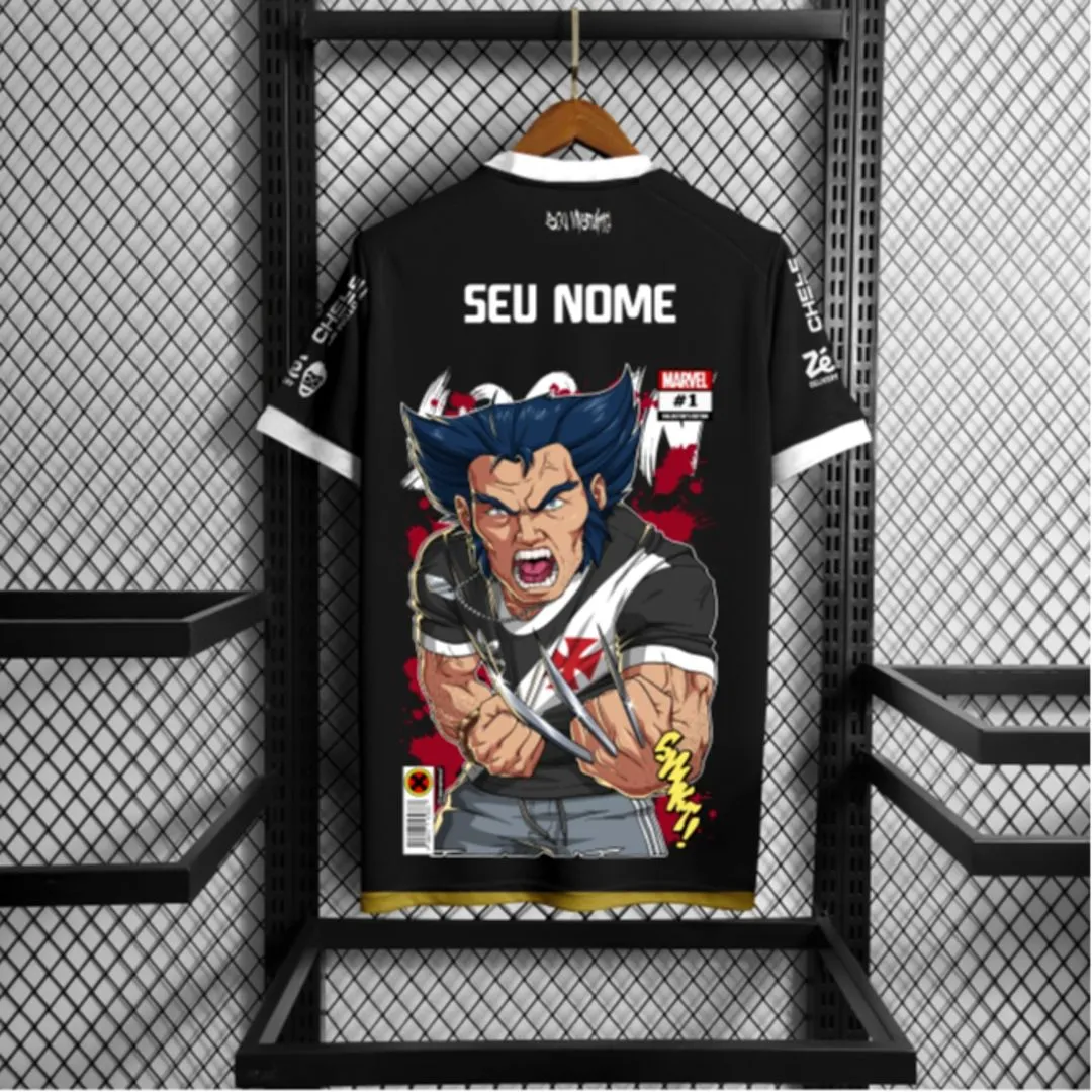 Camisa Vasco Animes com Seu Nome - foto 3