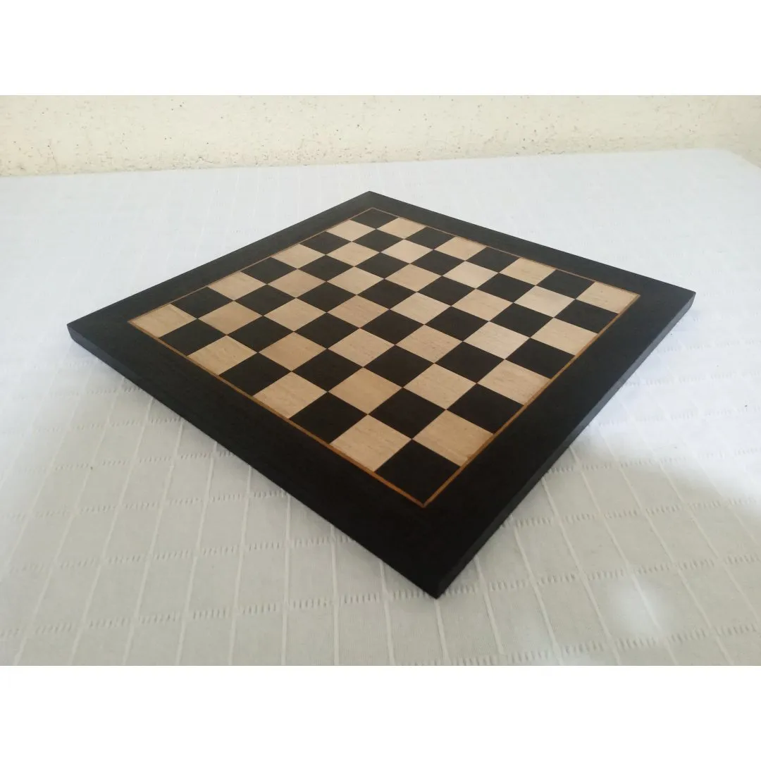 Tabuleiro de Xadrez Tradicional Black Wood Médio - foto 5