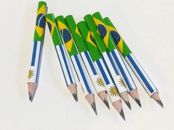 Mini Lápis Personalizado - feito à mão por Mi Papelaria Criativa
