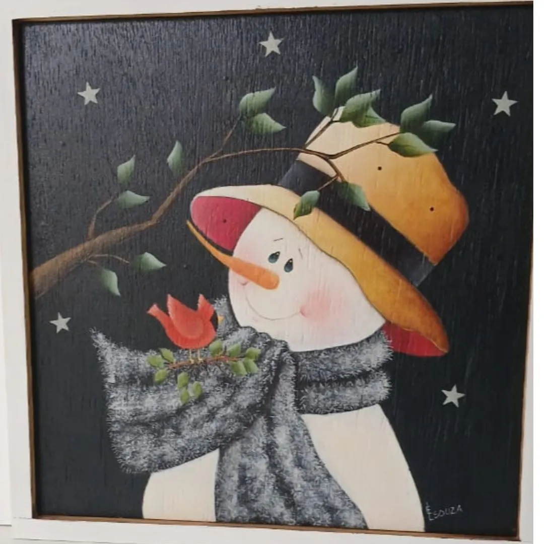 Quadro Decorativo Frio na Neve - Natal - foto 2