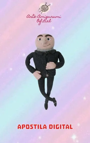 Receita Sr Gru Meu Malvado Favorito Amigurumi