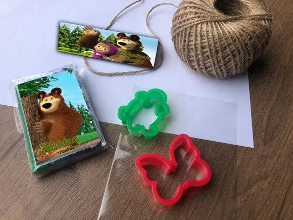 Massinha Modelar Personalizada - feito à mão por Mi Papelaria Criativa
