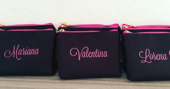 Necessaire personalizada - Pink e preto - foto 2