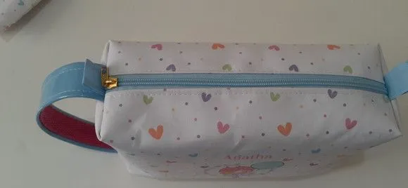 Necessaire G personalizada - menina e balão - foto 3