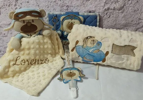 Kit Do Bebê - artesanato feito à mão por Ateliê cantinho do bebê