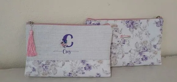 Necessaire G personalizada - Lilás - foto 4