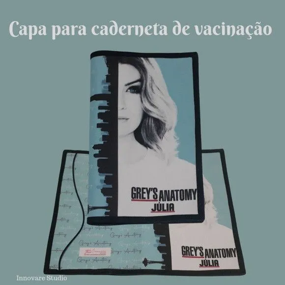 Capa para caderneta de vacinação - Grey's Anatomy - foto 3