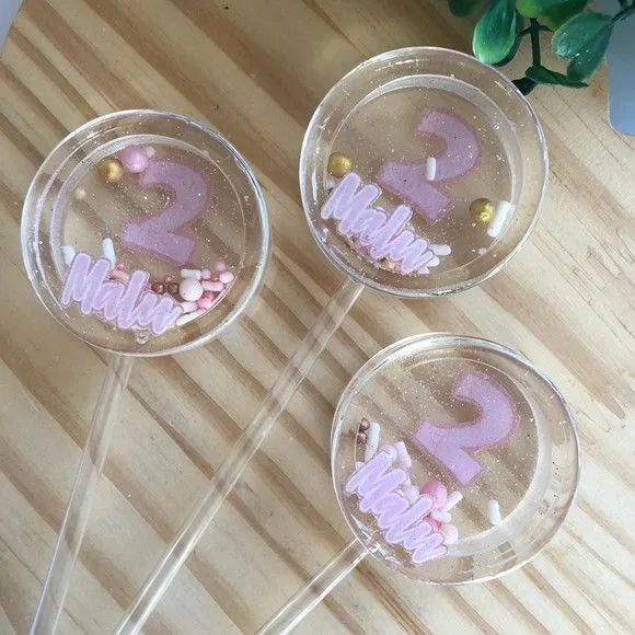 Pirulito Chocalho Nome - foto 3