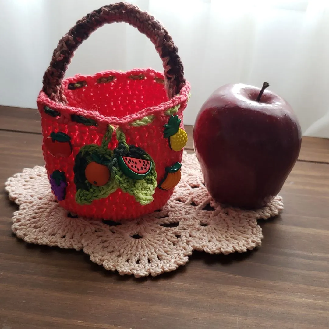 Capa de Crochê para Frutas - foto 7
